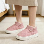 Pantufla Bota Calidas Con Corderito De Hilo Abrigadas - Imagen 11