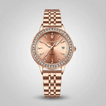 Reloj Elegante Con Correa De Acero Inoxidable Ultrafino - Imagen 2