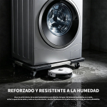 Soporte Con Rudas Para Lavarropas Heladera Extensible - Imagen 8