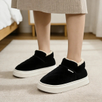 Pantufla Bota Calidas Con Corderito De Hilo Abrigadas - Imagen 28