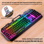 Kit Gamer Teclado + Mouse Retroiluminado Rgb Usb De Calidad - Imagen 11