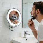 Espejo Luz Led Ventosa Aumento X10 Rotacion 360° - Imagen 10