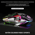 Kit Gamer Teclado + Mouse Retroiluminado Rgb Usb De Calidad - Imagen 8