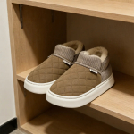 Pantufla Bota Calidas Con Corderito De Hilo Abrigadas - Imagen 17