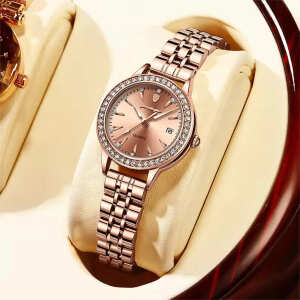 Reloj Elegante Con Correa De Acero Inoxidable Ultrafino, foto 4