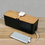Organizador Ordenador De Cables Caja Nordica Decoracion - Imagen 2