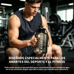 Botella De Agua Deportiva Plastico 1,7l Bidon - Iluminaras - Imagen 7