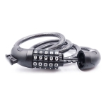 Tranca Candado 5 Combinaciones Antirrobo Bicicletas Motos - Imagen 4