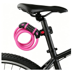 Tranca Candado 5 Combinaciones Antirrobo Bicicletas Motos - Imagen 9