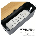 Organizador Ordenador De Cables Caja Nordica Decoracion - Imagen 4