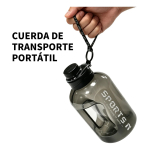 Botella De Agua Deportiva Plastico 1,7l Bidon - Iluminaras - Imagen 4