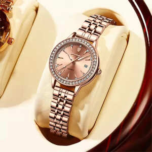 Reloj Elegante Con Correa De Acero Inoxidable Ultrafino, foto 20