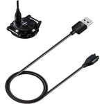 Cable Cargador Usb Garmin Para Reloj Calidad Deportivo Negro - Imagen 3