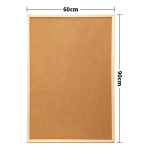 Pizarra De Corcho 60x90 Cm Para Pared Marco Madera - Imagen 2