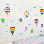 Vinilo De Pared Adhesivo Globos Aerostaticos Globos - Imagen 2