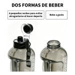 Botella De Agua Deportiva Plastico 1,7l Bidon - Iluminaras - Imagen 5