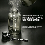 Botella De Agua Deportiva Plastico 1,7l Bidon - Iluminaras - Imagen 8