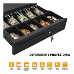 Cajon Para Caja Registradora Gaveta Grande Llaves Rj11 - Imagen 2