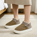 Pantufla Bota Calidas Con Corderito De Hilo Abrigadas - Imagen 21