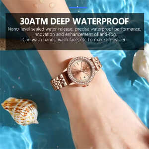 Reloj Elegante Con Correa De Acero Inoxidable Ultrafino, foto 8