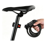 Tranca Candado 5 Combinaciones Antirrobo Bicicletas Motos - Imagen 24