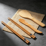 Kit Para Sushi Casero 15 Piezas Molde Palillos Cuchillo Etc - Imagen 4