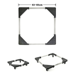Soporte Con Rudas Para Lavarropas Heladera Extensible - Imagen 3