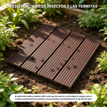 Piso Deck Encastrable Balcones Piscinas Facil Mantenimiento - Imagen 7