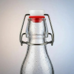 Botella De Vidrio Tapon Hermetico Para Fermentacion 500ml Transparente - Imagen 7