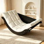 Sillón Mecedora De Piso Reclinable Para Lectura - Imagen 6