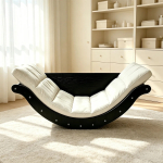 Sillón Mecedora De Piso Reclinable Para Lectura - Imagen 9