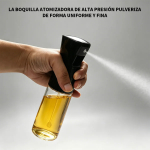 Aceitera En Spray Plastico 200 Ml Pulverizador Blanco - Imagen 3