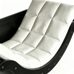 Sillón Mecedora De Piso Reclinable Para Lectura - Imagen 4