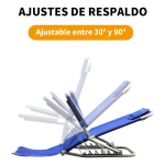 Respaldo De Cama Ortopedica Regulable Con Posabrazos - Imagen 2