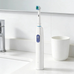 Cepillo Dental Eléctrico Sónico Resistente Al Agua Negro - Imagen 9