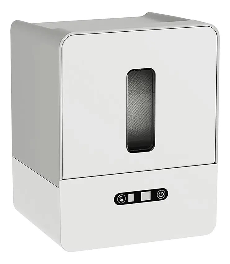 d_647642-mla106237771640_022026-f.jpg Dispensador De Papél Higienico Automático Con Sensor A Pilas Color Blanco - Imagen 1