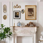Portarretrato Oval Decorativo 20x15 Mesa O Pared Diseño 2 - Imagen 5