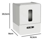Dispensador De Papél Higienico Automático Con Sensor A Pilas Color Blanco - Imagen 6