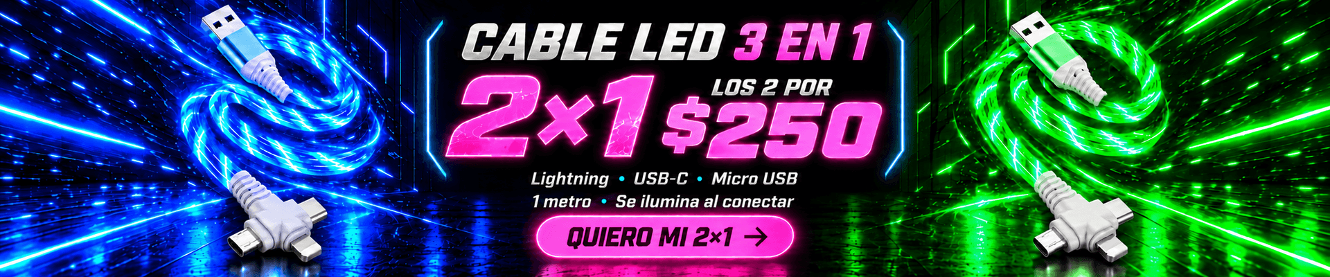 banner cable 2x1